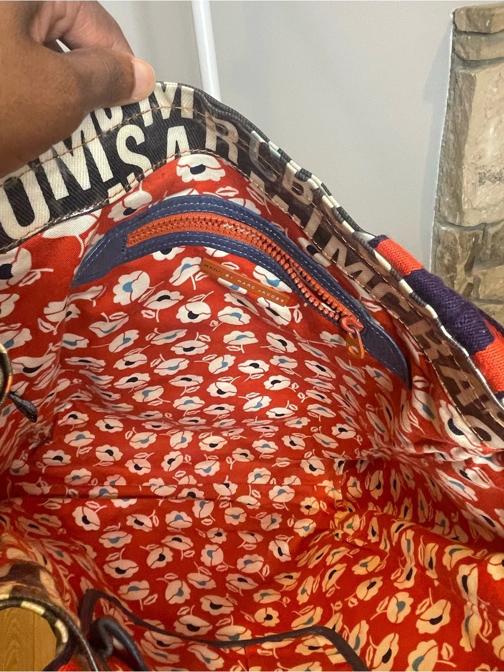 Marc by Marc Jacobs letter-print tote ⭐️ MOST FUN / COLLECTIBLE